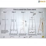 Easel stand assembly