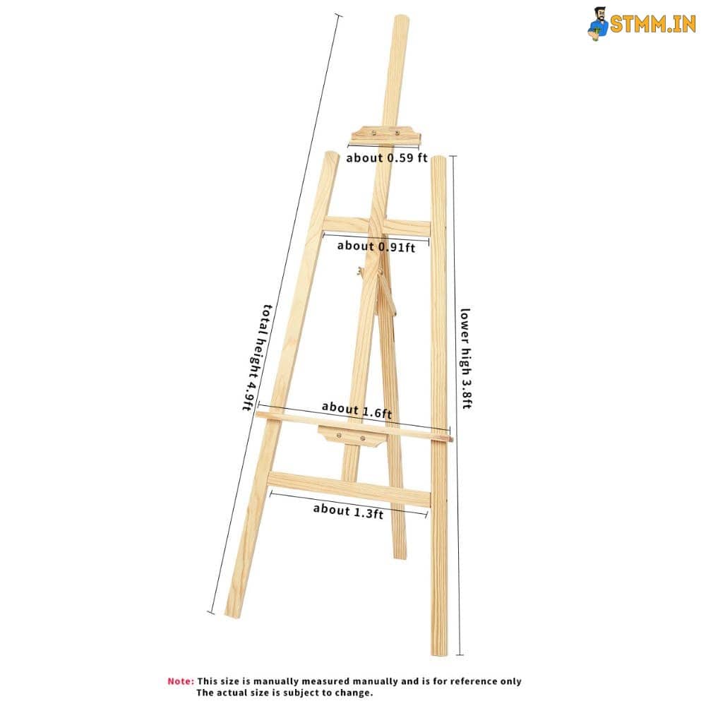 Wooden Easel Stand, Size/Dimension: 5 Ft at Rs 1150/piece in Bengaluru