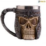 skull drink mug