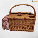 Buy picnic basket with rug in India
